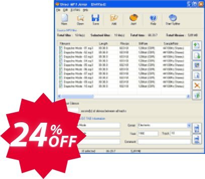 Pistonsoft Direct MP3 Joiner Coupon code 24% discount 