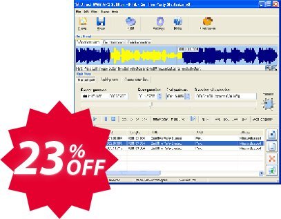 Pistonsoft Direct MP3 Splitter Joiner Coupon code 23% discount 