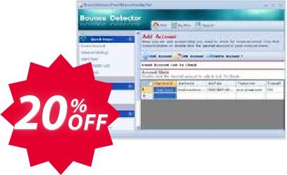 Bounce Detector Coupon code 20% discount 