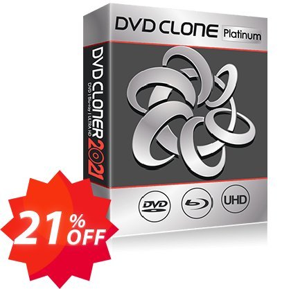 DVD-Cloner Platinum Coupon code 21% discount 