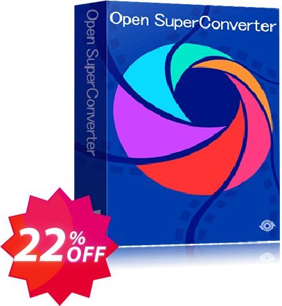 Open SuperConverter Coupon code 22% discount 