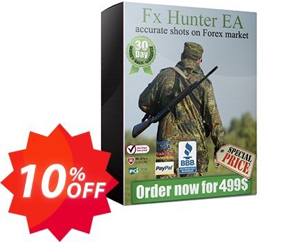 FX Hunter EA Coupon code 10% discount 