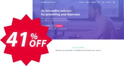 MBootstrap MB Landing Page Template Coupon code 41% discount 