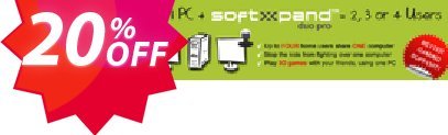 SoftXpand Duo Pro - 2 Users Coupon code 20% discount 