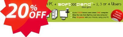 SoftXpand Duo Pro - 4 Users Coupon code 20% discount 