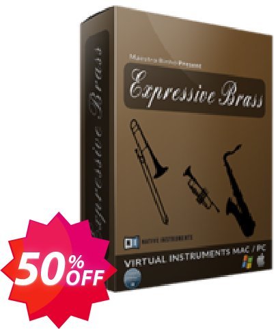 Expressive Brass Coupon code 50% discount 