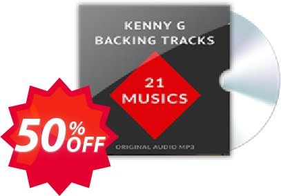 Backing Tracks Kenny G - MP3 Coupon code 50% discount 