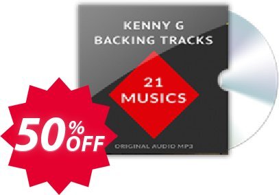 Backing Tracks Kenny G - MP3 Coupon code 50% discount 