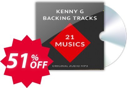 Bonus Backing Tracks Kenny G - MP3 Coupon code 51% discount 