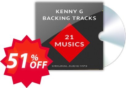 Bonus Backing Tracks Kenny G - MP3 Coupon code 51% discount 