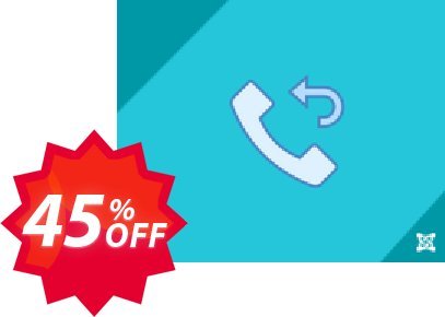 ExtensionCoder Joomla CallBack Button Extension Coupon code 45% discount 