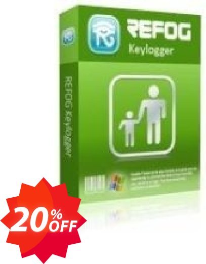 REFOG Keylogger - 1 Plan Coupon code 20% discount 