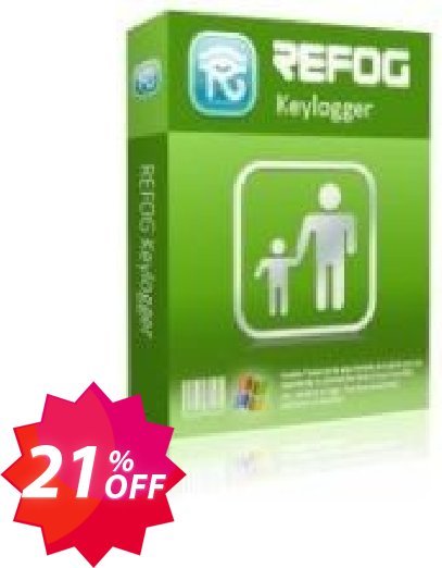 REFOG Keylogger - 3 Plan Coupon code 21% discount 