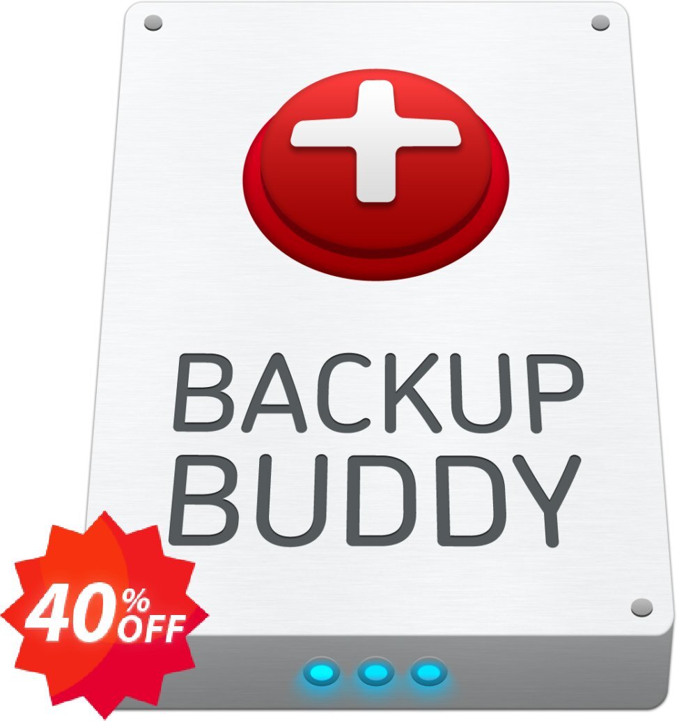 BackupBuddy Coupon code 40% discount 