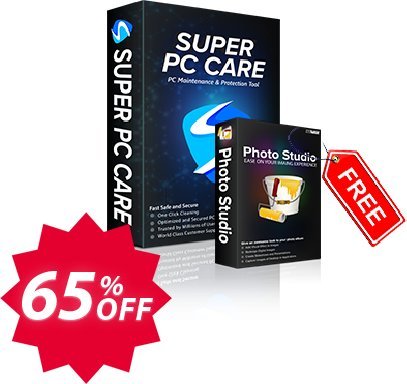 Super PC Care Coupon code 65% discount 