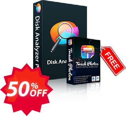 Disk Analyzer Pro, 5 computers Plan  Coupon code 50% discount 