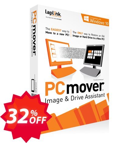 Laplink PCmover IMAGE & DRIVE ASSISTANT Coupon code 32% discount 