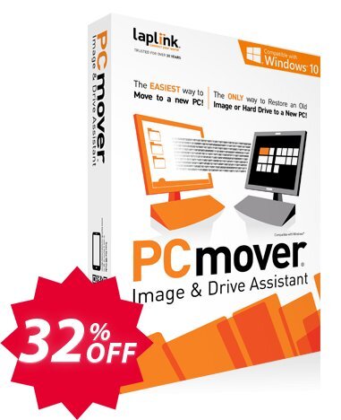 Laplink PCmover IMAGE & DRIVE ASSISTANT Coupon code 32% discount 