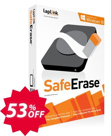 Laplink SafeErase Coupon code 53% discount 