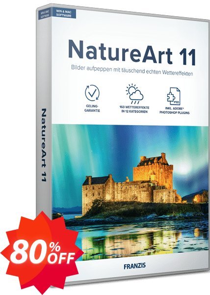 NatureArt 11 Coupon code 80% discount 
