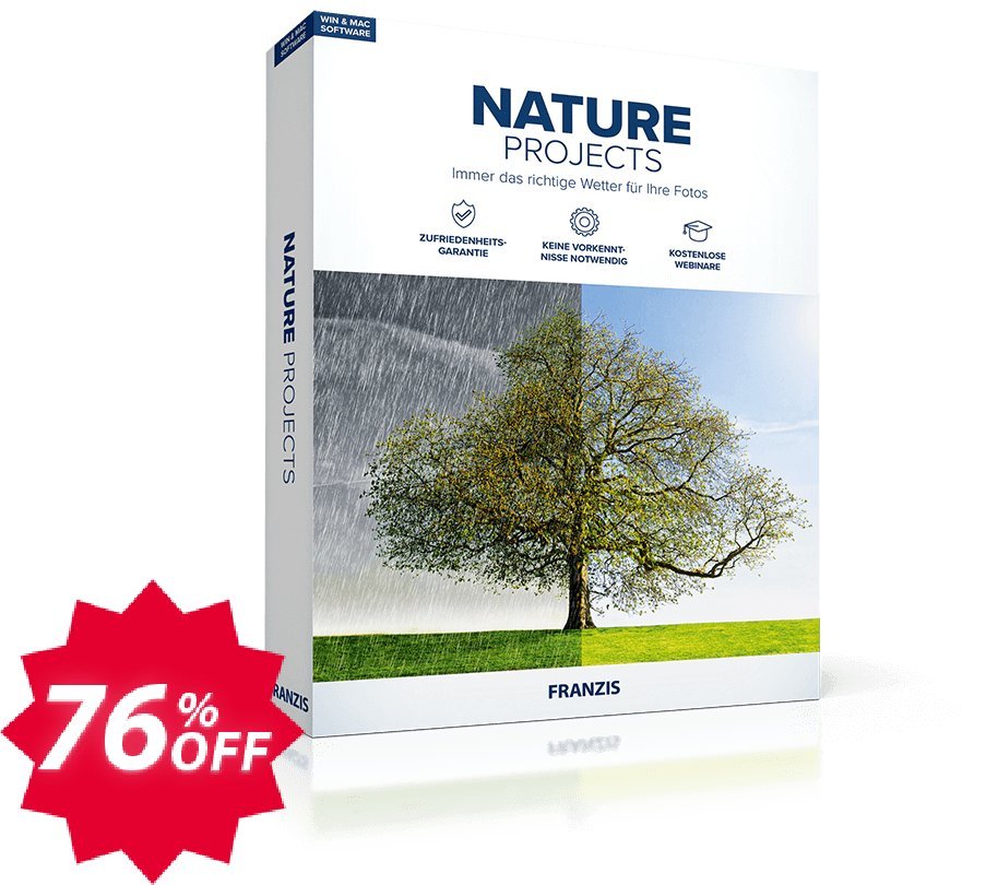 NATURE projects Coupon code 76% discount 