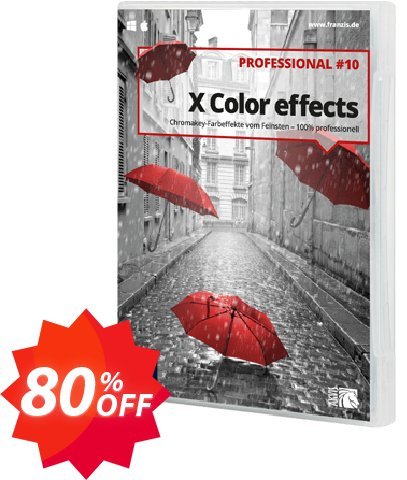 X Color Effects Pro 10 Coupon code 80% discount 