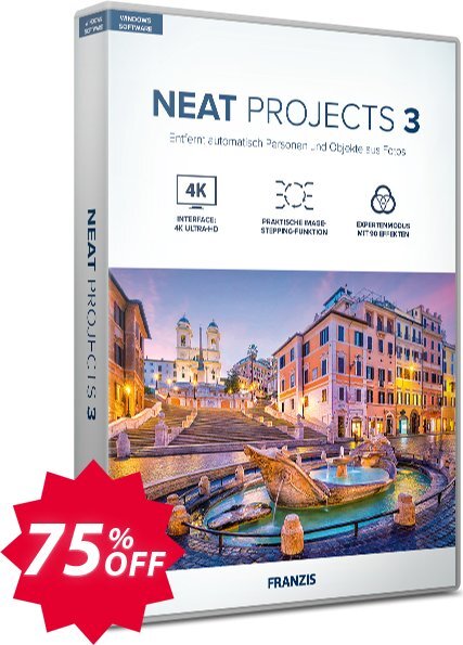 NEAT projects 3 Coupon code 75% discount 