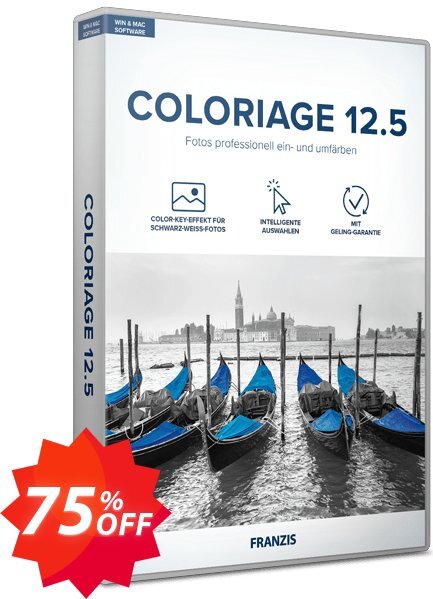 Coloriage 12.5 Coupon code 75% discount 