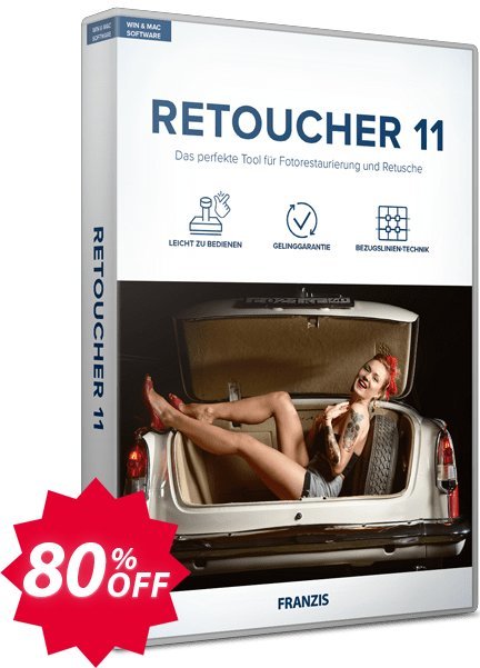 Retoucher 11 Coupon code 80% discount 
