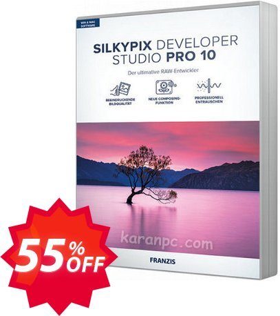 SILKYPIX Developer Studio 10 Pro Coupon code 55% discount 