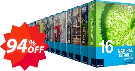 HDR Preset Collection 1-16 Coupon code 94% discount 