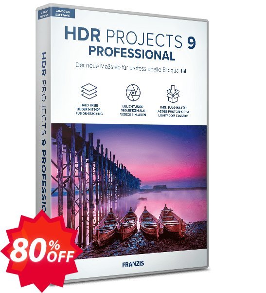 HDR projects 9 Pro Coupon code 80% discount 