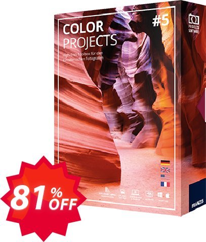 COLOR projects 5 Coupon code 81% discount 
