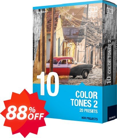 Franzis HDR Preset Collection #10 Coupon code 88% discount 