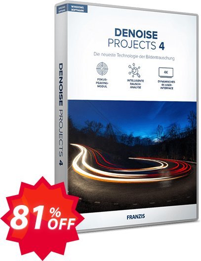 DENOISE projects 4 Coupon code 81% discount 