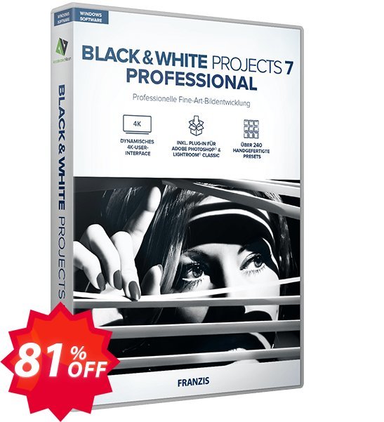 BLACK & WHITE projects 6 Coupon code 81% discount 