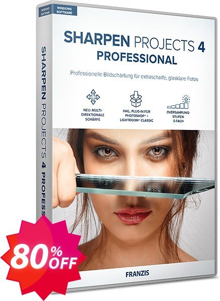 SHARPEN projects 4 Pro Coupon code 80% discount 