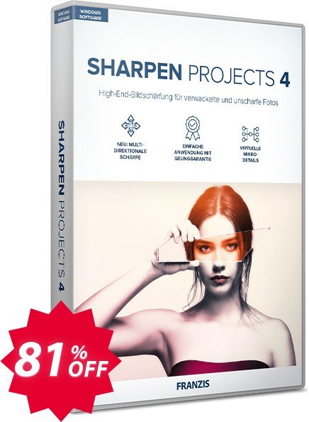 SHARPEN projects 4 Coupon code 81% discount 