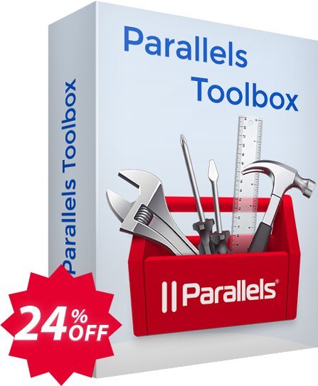 Parallels Toolbox for WINDOWS Coupon code 24% discount 