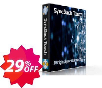 SyncBack Touch Coupon code 29% discount 