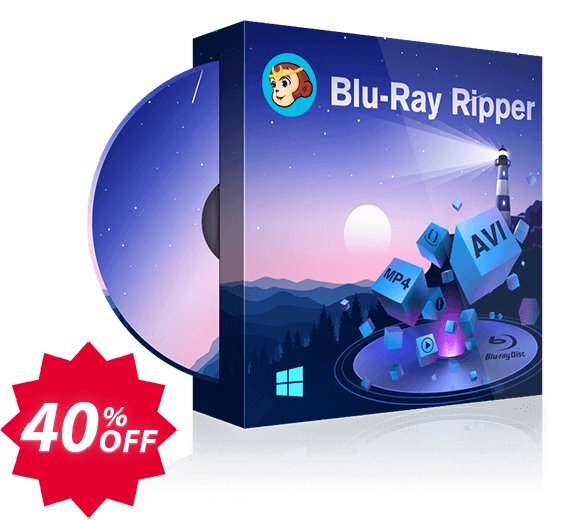 DVDFab Blu-ray Ripper Coupon code 40% discount 