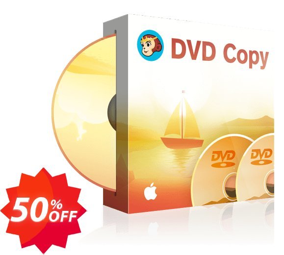 DVDFab DVD Copy for MAC Lifetime Coupon code 50% discount 