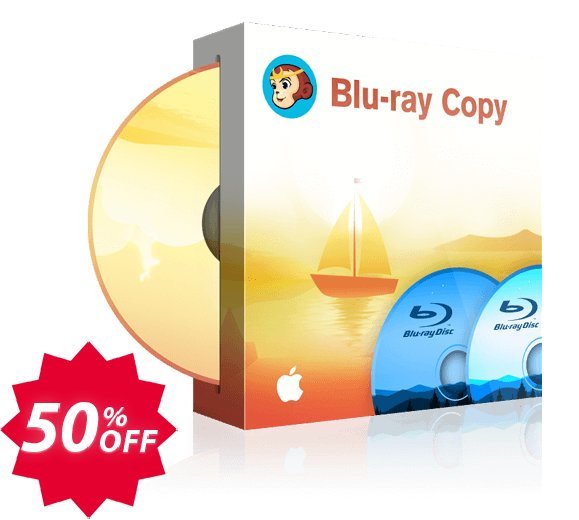DVDFab Blu-ray Copy for MAC Coupon code 50% discount 