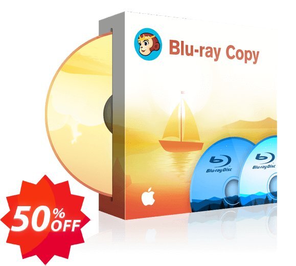 DVDFab Blu-ray Copy for MAC Coupon code 50% discount 