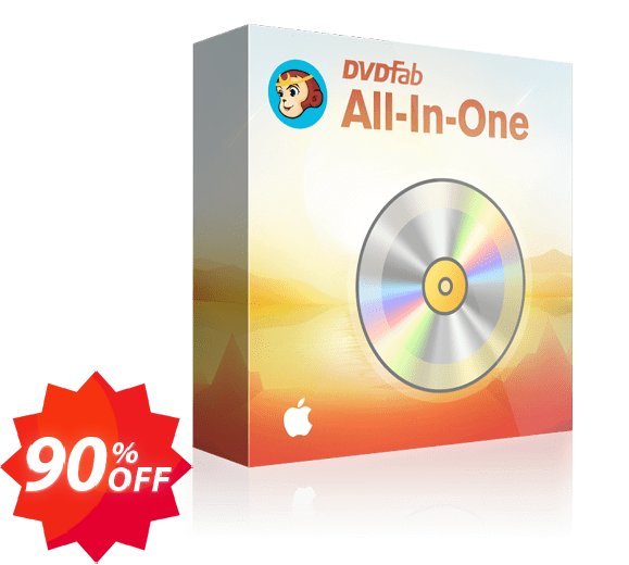 DVDFab All-In-One Lifetime for MAC Coupon code 90% discount 