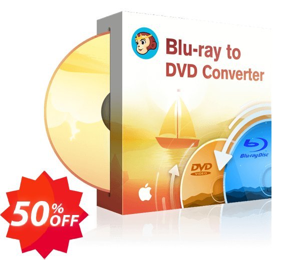 DVDFab Blu-ray to DVD Converter for MAC Coupon code 50% discount 