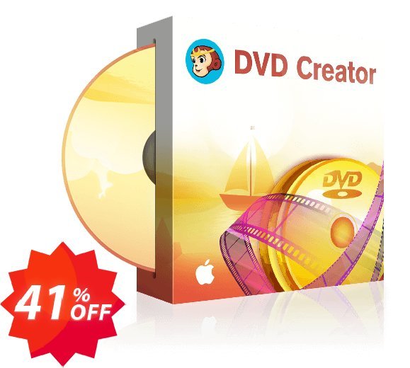 DVDFab DVD Creator for MAC Lifetime Coupon code 41% discount 
