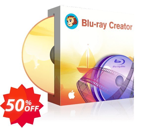 DVDFab Blu-ray Creator for MAC Coupon code 50% discount 