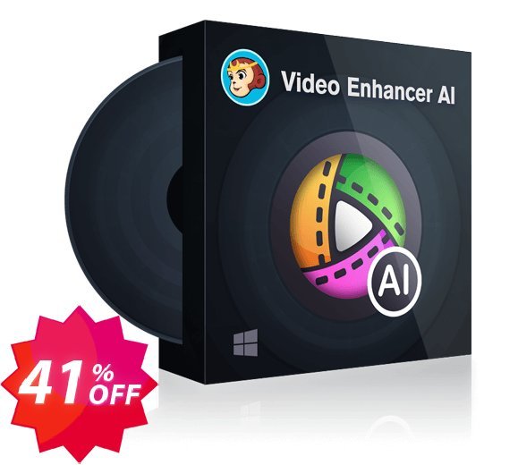DVDFab Enlarger AI for MAC, Yearly Plan  Coupon code 41% discount 