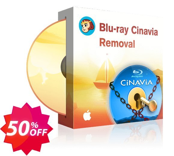 DVDFab Blu-ray Cinavia Removal for MAC Coupon code 50% discount 